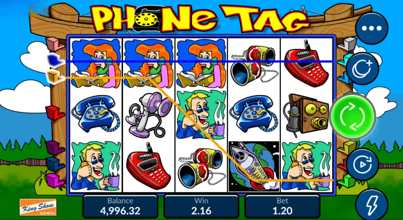 Phone Tag Bonus Screen